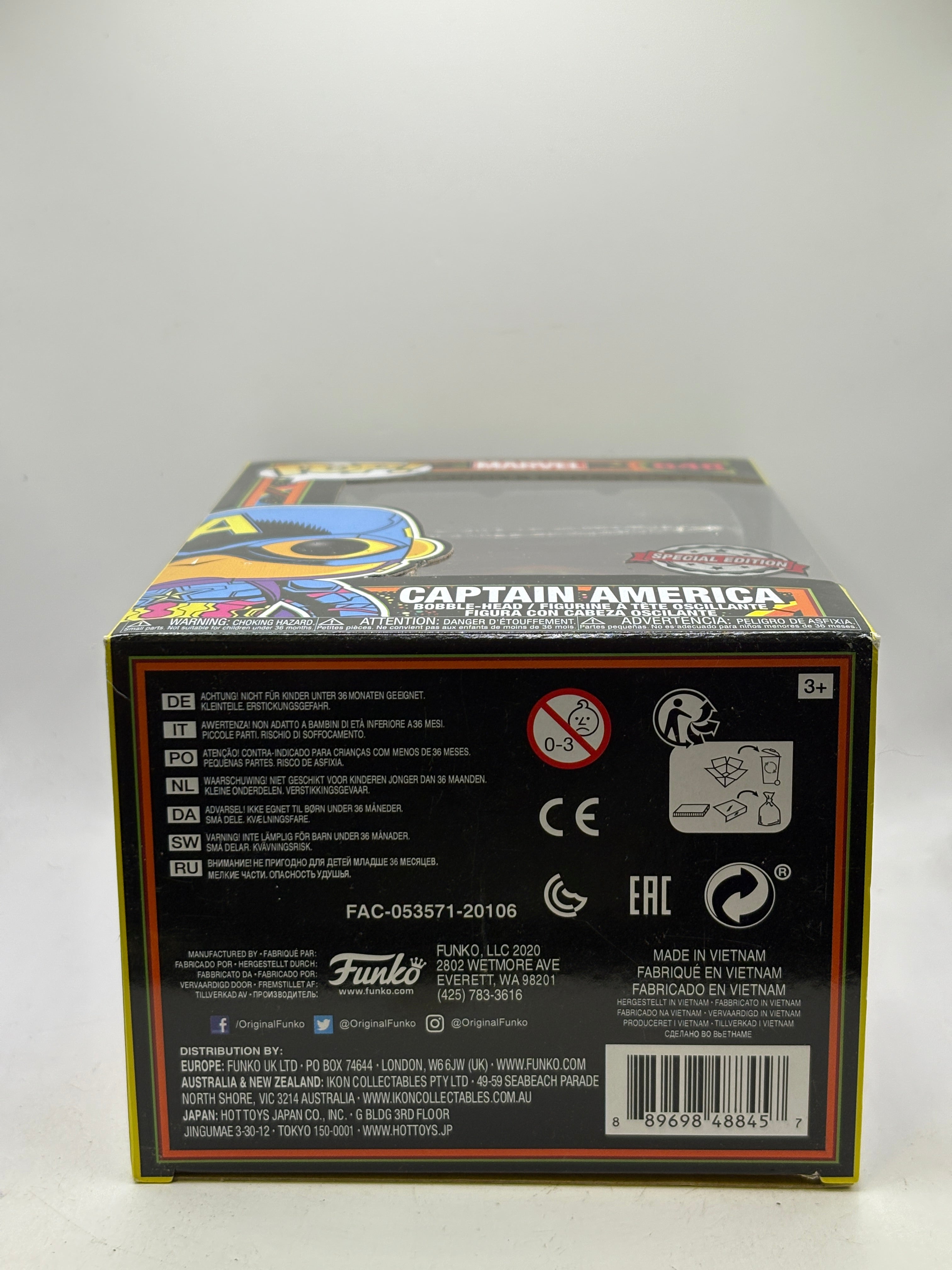 Funko Pop Marvel Captain America 648 6